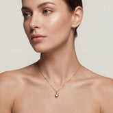 18K (750) Gold Herzkette Damen – Herz Anhänger Halskette | PAEEZE