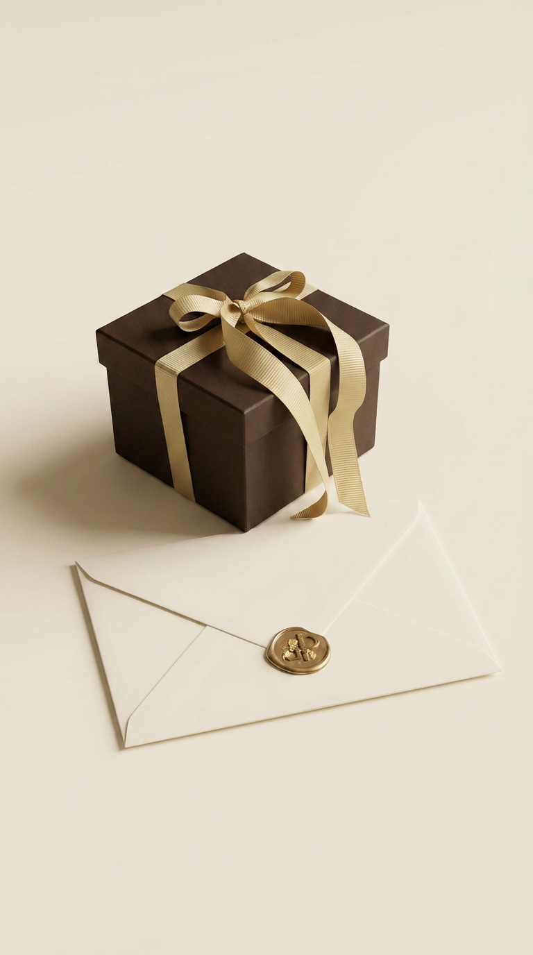 PAEEZE Geschenkverpackung mit Rechnung und Garantiekarte